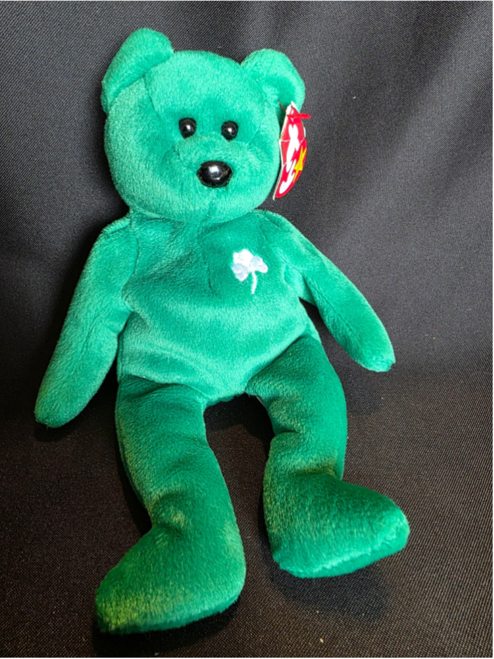 Ty Beanie Baby Erin Stuffed Animal Toy vintage